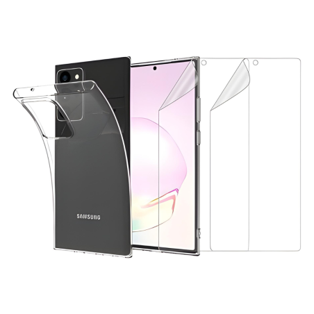 Pack Coque + 2Pcs Film Protection ESSENTIELB pour Samsung Galaxy Note 20 Ultra — Accessoire · Smarty Paris 18e